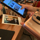 I got a demo of the audio QR feature. It’s a bit weird, but could be sweet in practice.